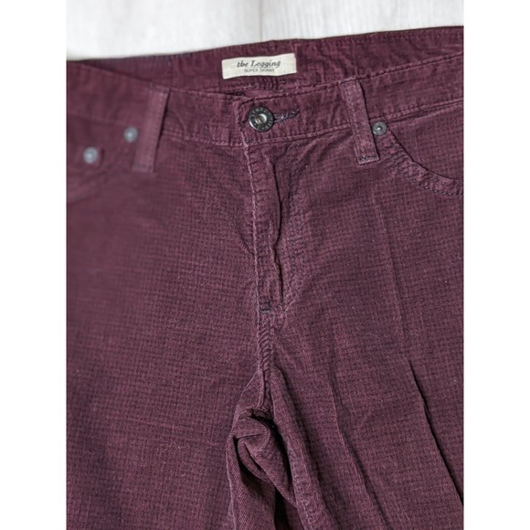 AG The Legging Super Skinny Corduroy Pants , Cords Women's Size 31R Wine - Picture 6 of 16